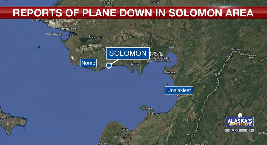 Bering Air plane with 10 people on board missing near Nome, Alaska. According to the Nome Volunteer Fire Department, the aircraft was en route from Unalakleet to Nome.Due to weather and visibility, search crews are limited on air search at the moment